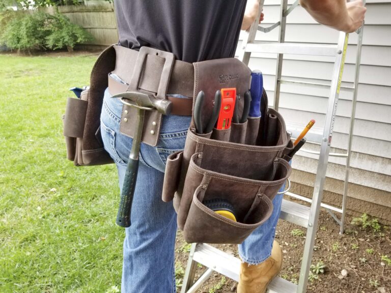 r dawg tool belt, top grain leather, tool belt